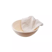 Proofing basket round Ø 17 cm, incl. proofing cloth