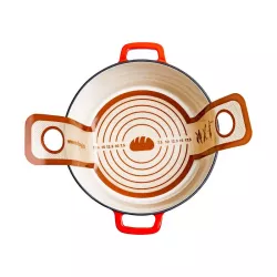 Boucle de pain ronde en silicone
