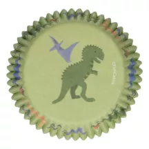 Cupcakes-Backförmchen Dino, 48 Stück