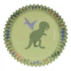 Cupcakes baking cups Dino, 48 pieces