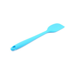 Dough scraper light blue silicone, small