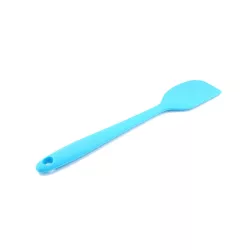 Dough scraper light blue silicone, small