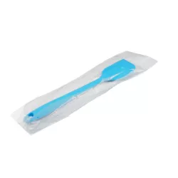 Dough scraper light blue silicone, small