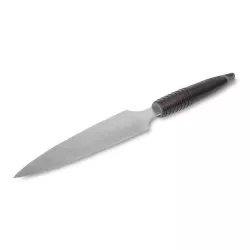 Cake knife with smooth and serrated blade
