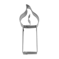 5.5 cm stainless steel candle cookie cutter