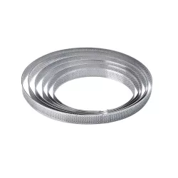 Perforierter Tarte- und Quichering Ø 17 cm x 2 cm
