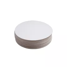 Cake slices white Ø 20 cm, pack of 50