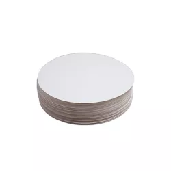Cake slices white Ø 20 cm, pack of 50