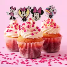 16 decorazioni di carta per torte Minnie