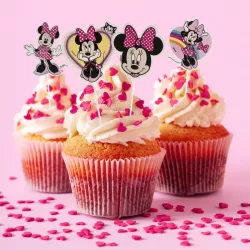 16 paper cake decorations Minnie