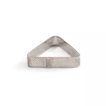 Anello per torta e quiche Perforato triangolare 9 x 8 x 2 cm