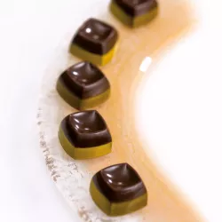 Praline mold cushion for 28 pralines