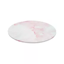 Piatto per torta rotondo marmorizzato rosa - Rotondo 30 cm Marmorizzato Rosa