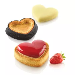 Patisserie tins round white Ø 4.5 cm, 500 pieces