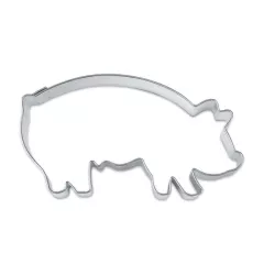 Cookie cutter lucky pig, 8 cm