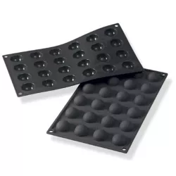 Stampo a Semisfera in silicone Ø 3 cm, forma da 24