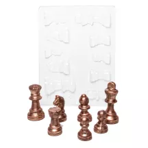 Form für Schokoladen-Schachfiguren