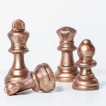 Mold for chocolate chess pieces