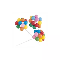 Cake topper "Lunftballoons colorati" in PVC