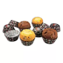 Mini skull cupcake cases, 50 pieces