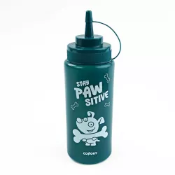 Bouteille de pâte pour friandises pour chiens, pétrole