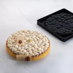Runde Mandel-Silikonform Ø 18 cm