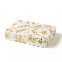 Golden twigs box, 23.5 x 16 x 5 cm