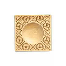 Moule à raviolis en bois XL Cercles, bois de hêtre