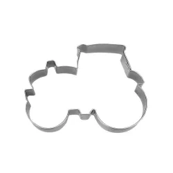Stainless steel tractor cookie cutter for children's cookies
