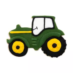 Stainless steel tractor cookie cutter for children's cookies