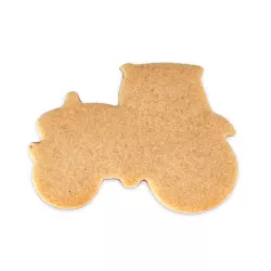 Tagliabiscotti trattore in acciaio inox per biscotti da bambini