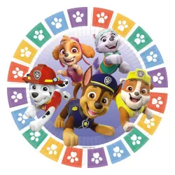 8 paper plates - Paw Patrol