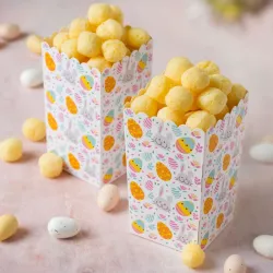 6 Popcorn boxes "Easter"