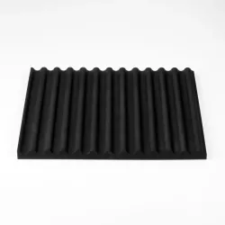Professional silicone mat wave pattern, 2-piece