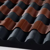 Professional silicone mat wave pattern, 2-piece