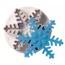 Set d'emporte-pièces flocons de neige, 3 pièces