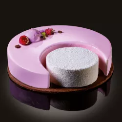 Cercle à tarte Ø 22 cm x 4 cm - Cercle dans un cercle