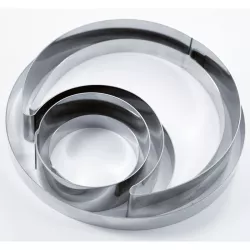 Cake ring Ø 22 cm x 4 cm - circle within a circle