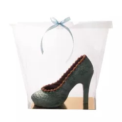 Busta in cellofan con fondo dorato per High Heel grande