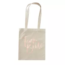 Sac en tissu Team Bride - Beige