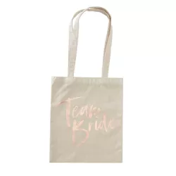 Stofftasche Team Bride - Beige