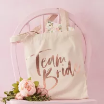 Sac en tissu Team Bride - Beige