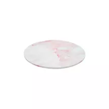 Pink marbled round cake board - Round 20 cm Pink Marbled