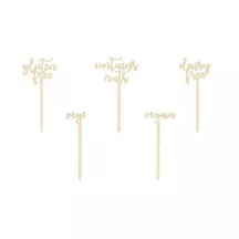 5 Cake toppers - nutritional information
