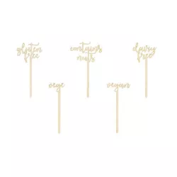 5 Cake toppers - Ernährungsinformationen