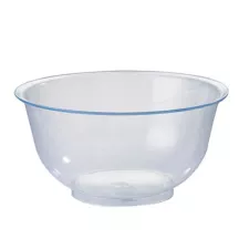 Ciotola in plastica trasparente 8 l in PE idoneo al contatto alimentare