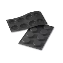 Silikonform Tartlette Ø 6 cm, 8 Stück