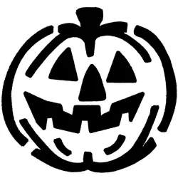 Pochoirs à cappuccino Halloween, lot de 4