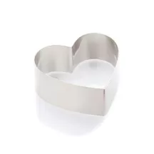 Cercle à tarte cœur Ø 12 cm x 5 cm