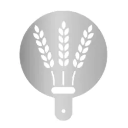 Flour stencil spike